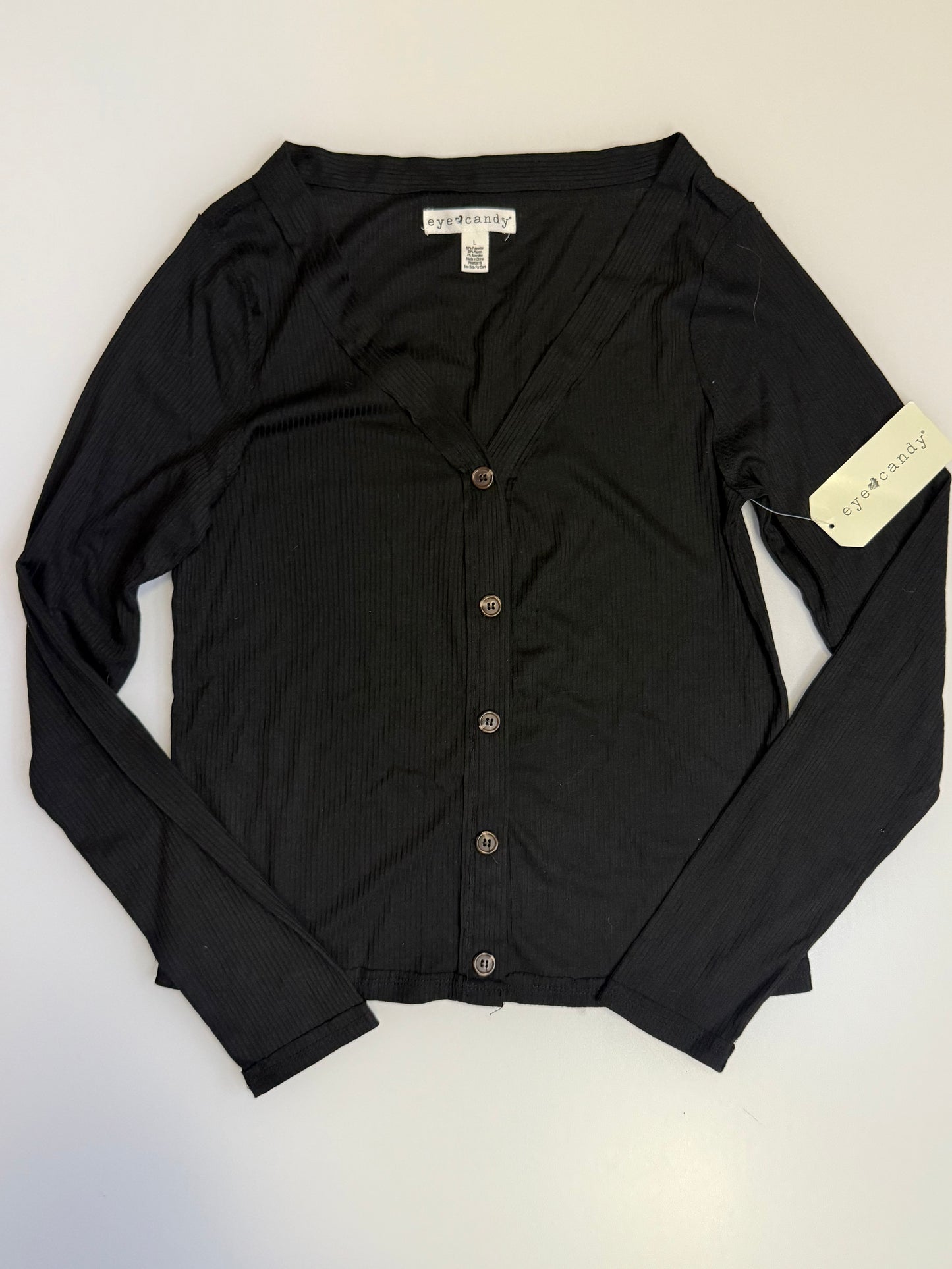 L NWT Eyecandy top