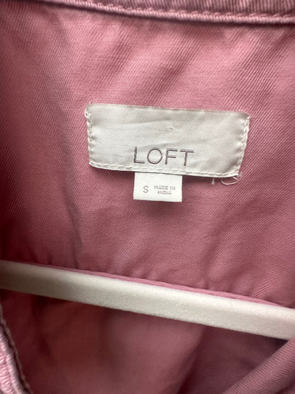 S Loft Pink Utility Jacket