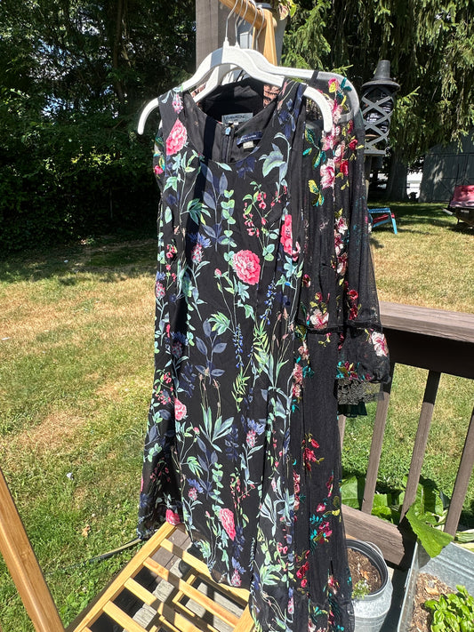 L Size 12 Floral Tommy Hilfiger Dress