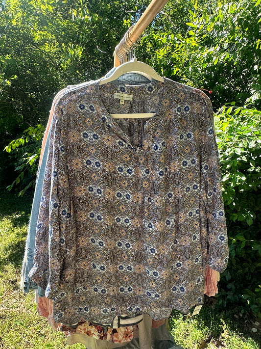 2X Adrienne Vittadini Blouse