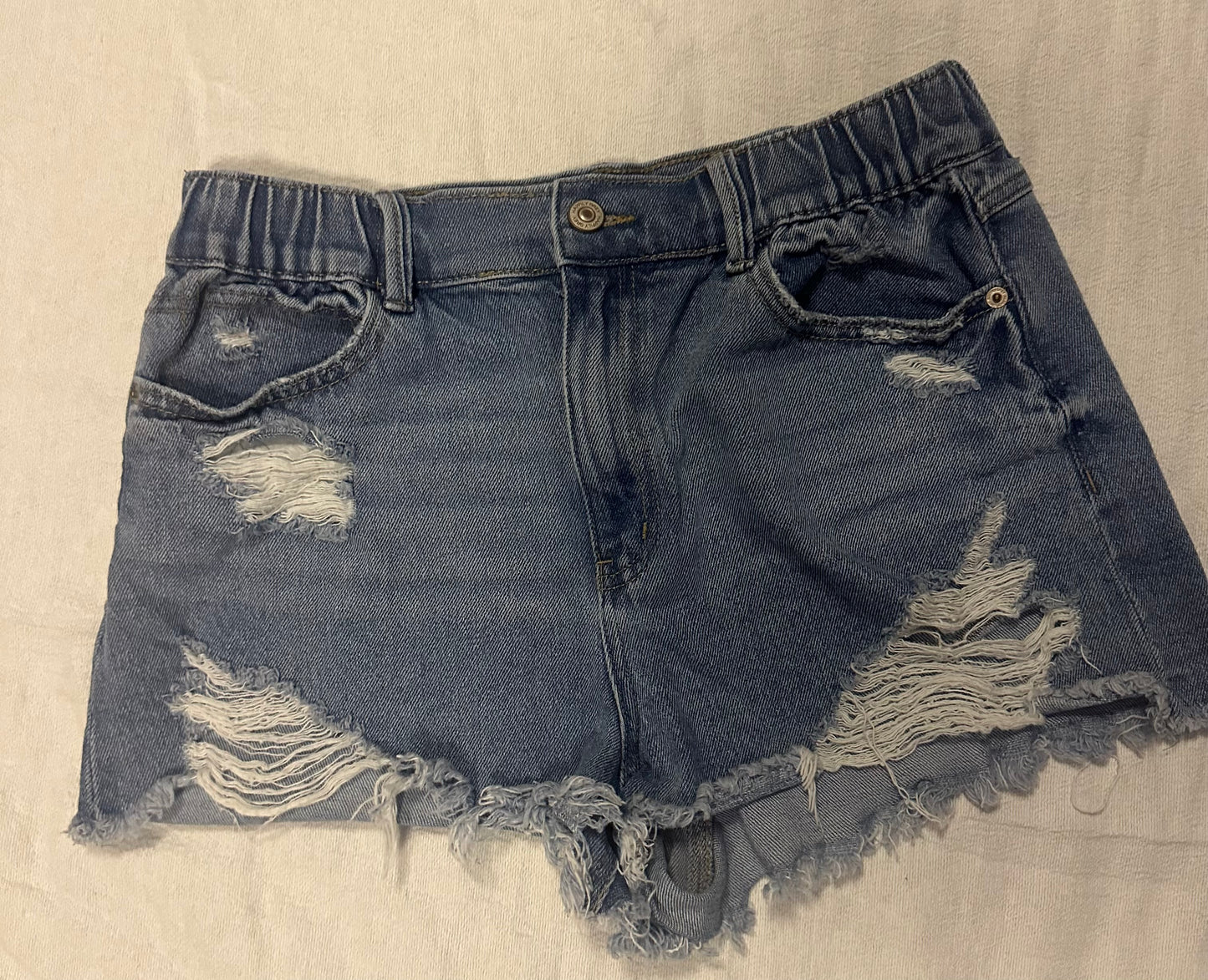 9/29 Happily Grey Cut Off Shorts