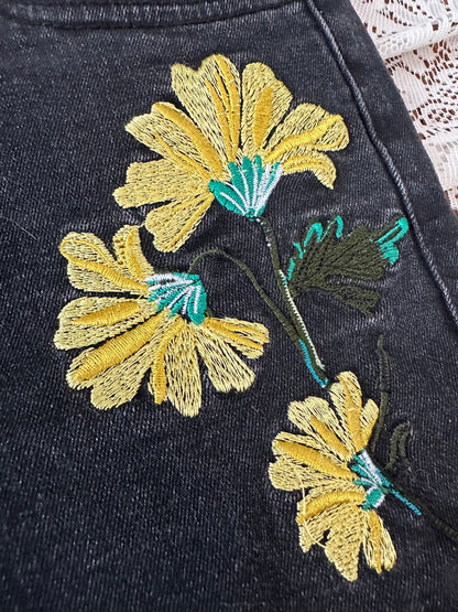 Streetwear Society Embroidered Jean