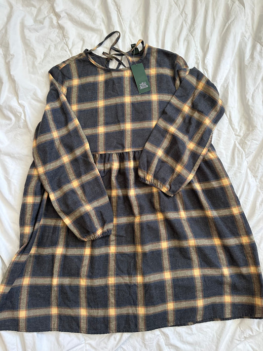 M NWT Flannel Dress