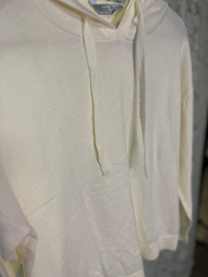 S Cashmere Blend Hoodie NWT