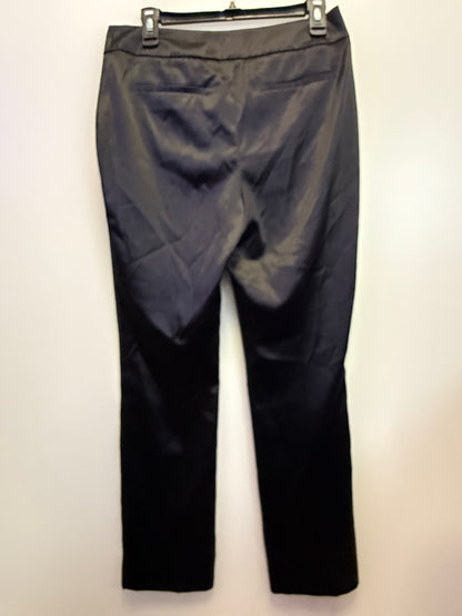 7/8 Black Satin Pants