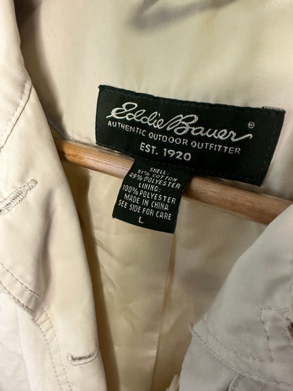 L Eddie Bauer 1/2 Trench