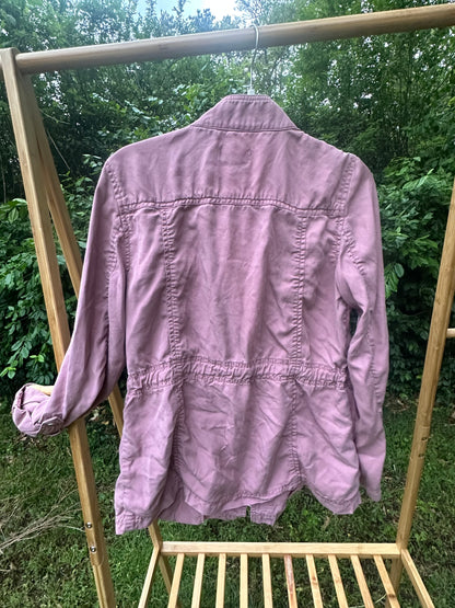 S Loft Pink Utility Jacket