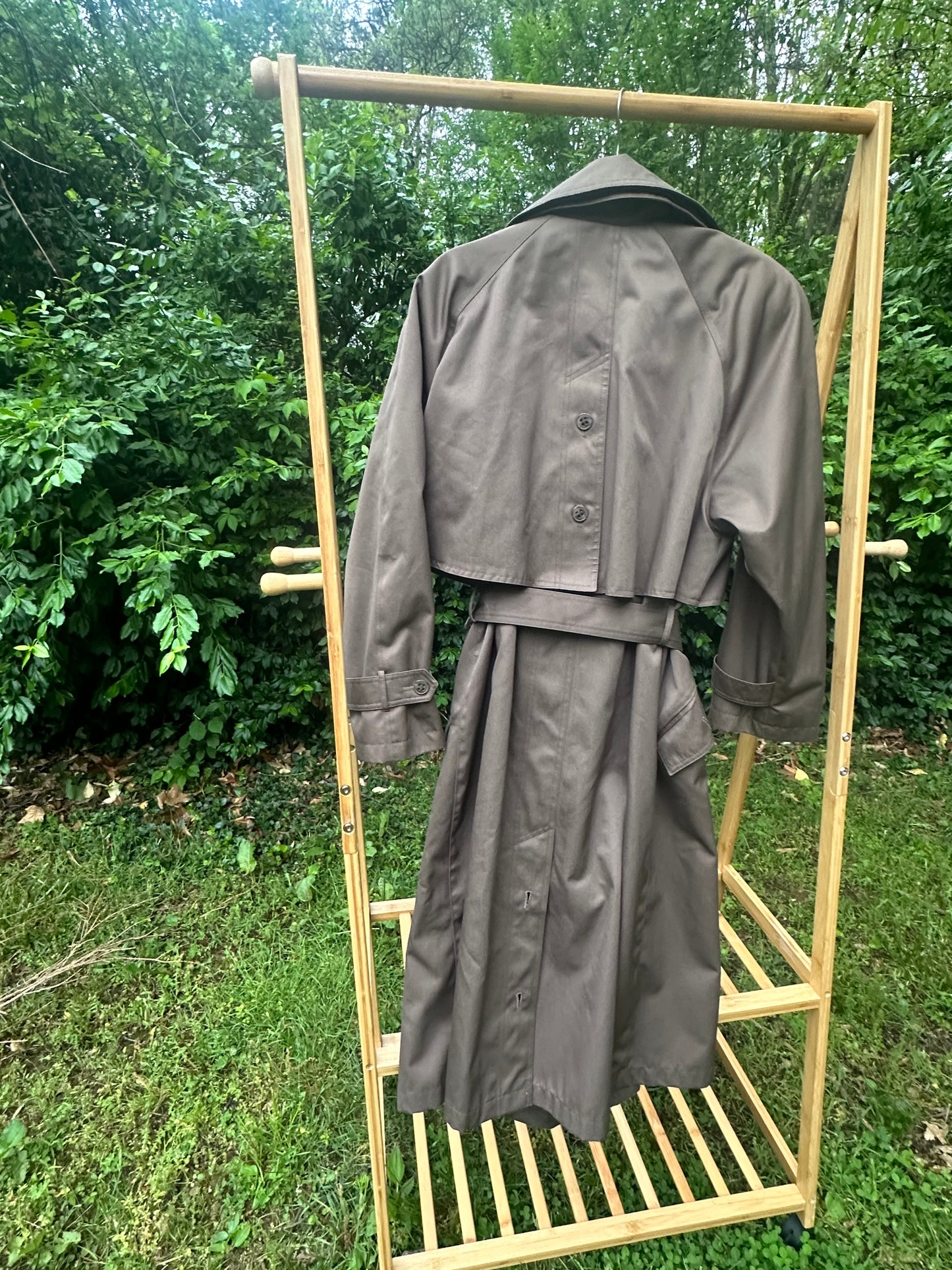 Size 14P Vintage Trench Coat