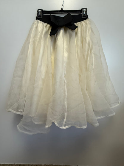 Ivory Tulle Skirt