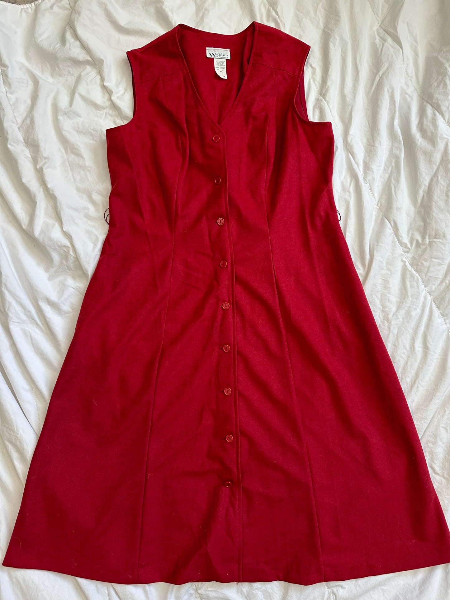 18 Vintage Button Up Dress