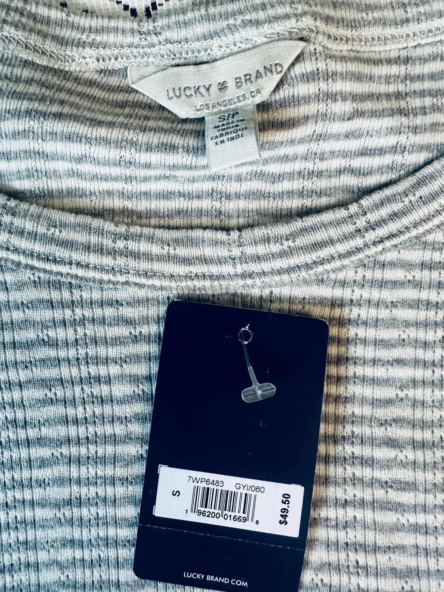 S NWT Lucky Brand Long Sleeve