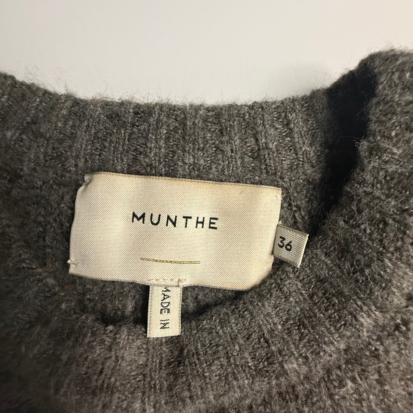 Heather Gray Munthe Sweater