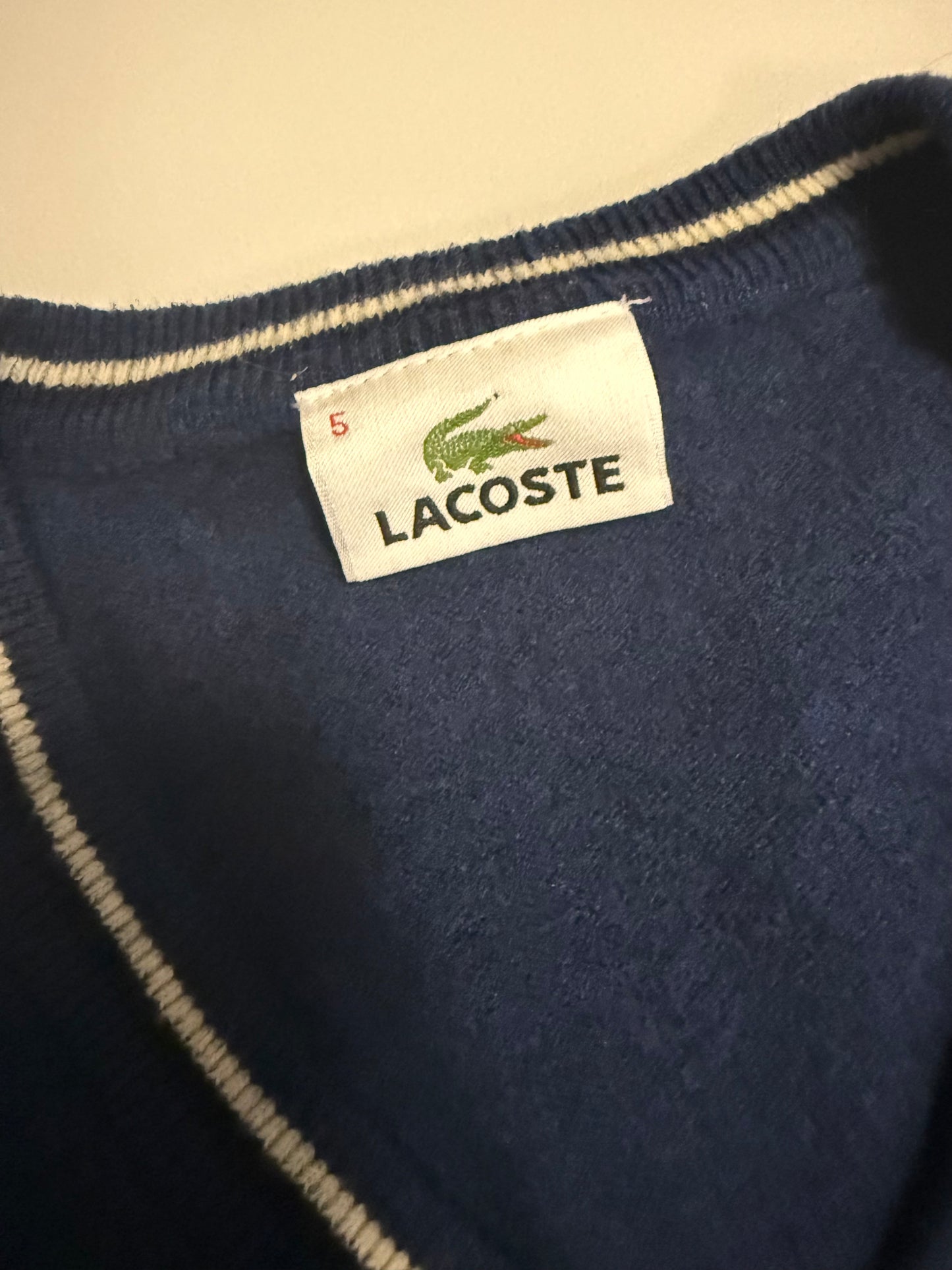 S Lacoste Wool Sweater