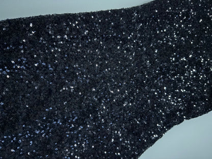 XS Black Sequin Dress