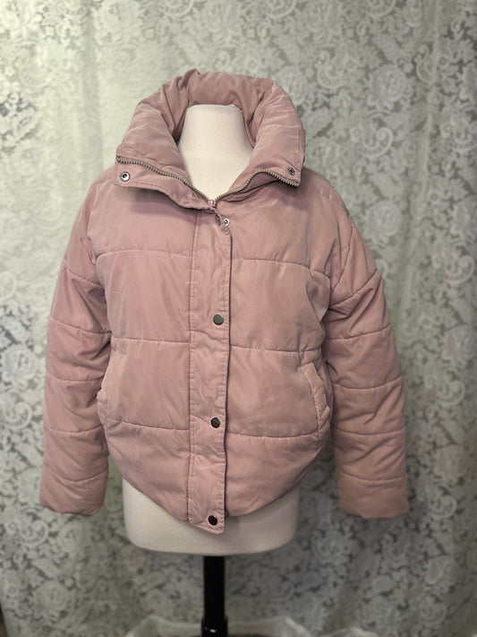 L Dusty Pink Bomber