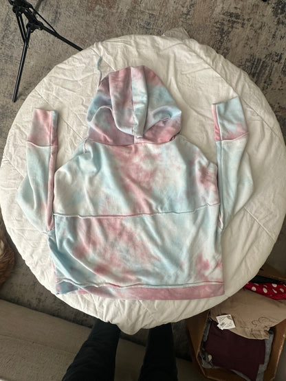 XS Oversized Crop Hoodie