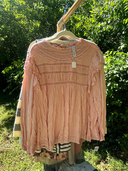 1X NWT Pink Long Sleeved Shirt