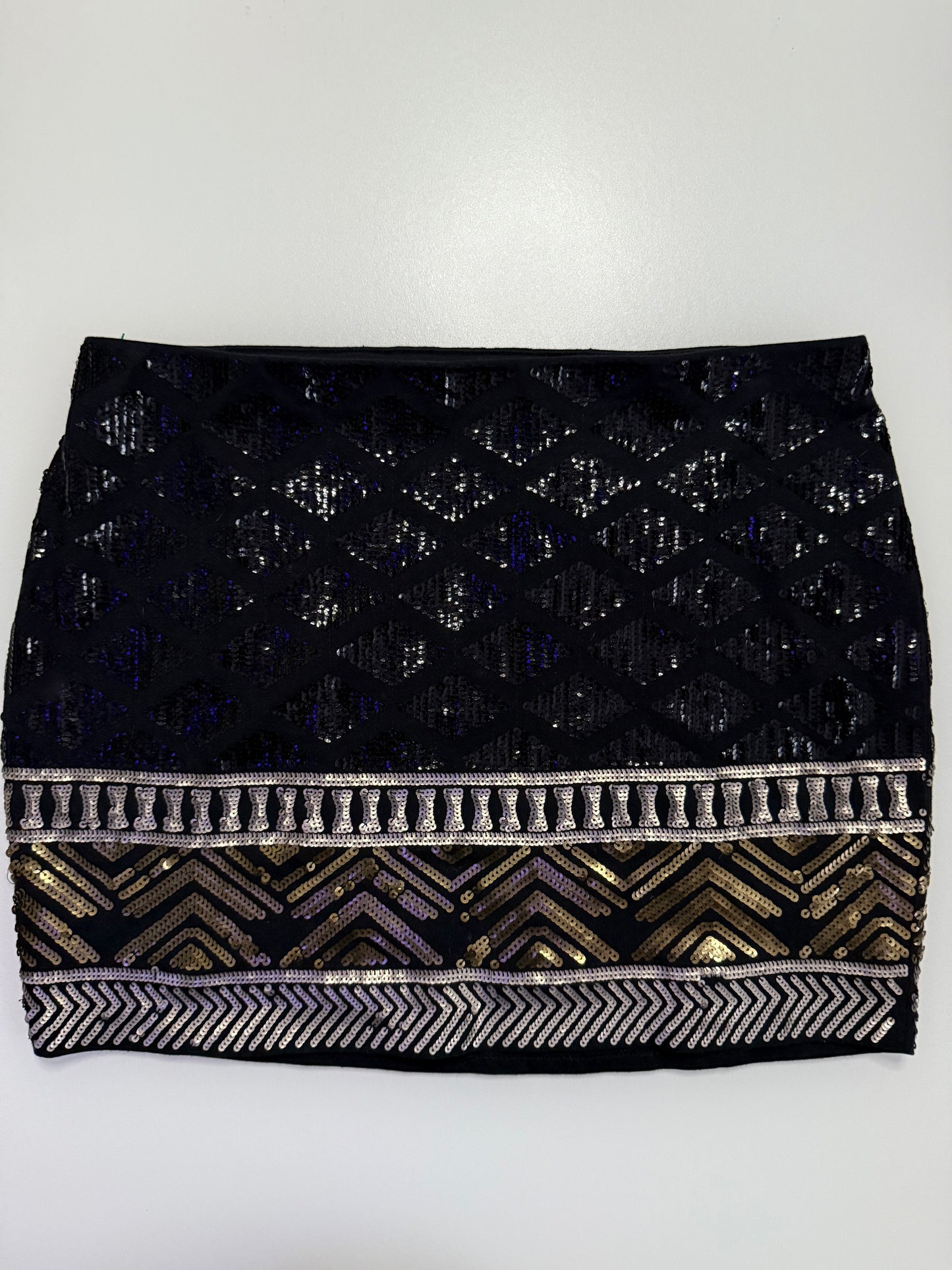 Express Sequin Skirt