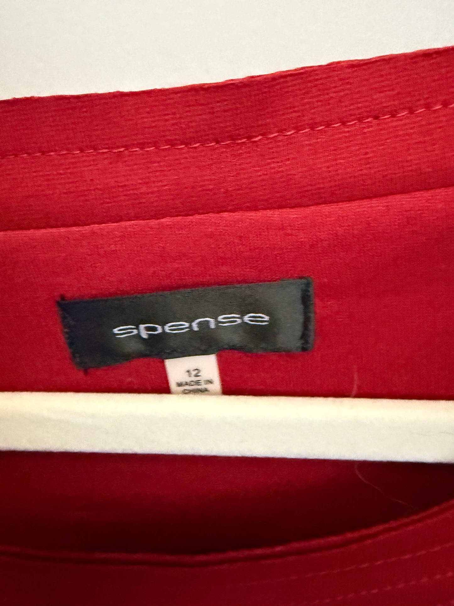 12 Spense Red Dress