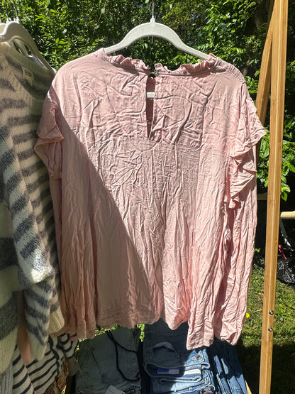 1X NWT Pink Long Sleeved Shirt