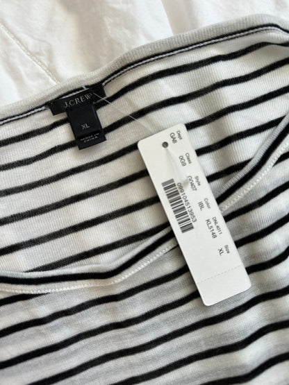 XL NWT J.Crew Striped Long Sleeve