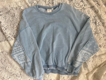 XS Faded Pullover Sweatshirt