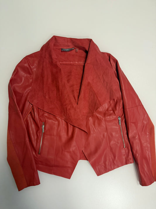 L Bagatelle Faux Leather Jacket