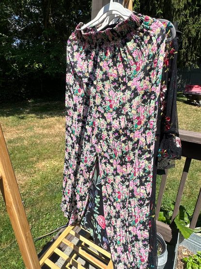 M/L Sheer Floral Pant