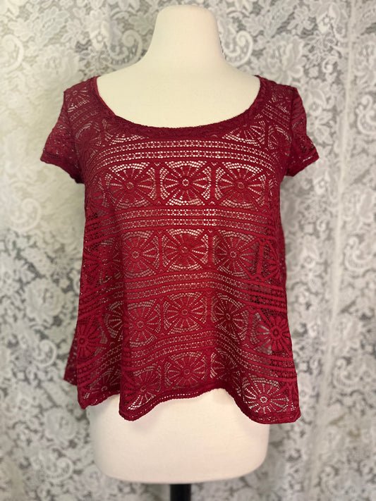 S American Eagle Woven top