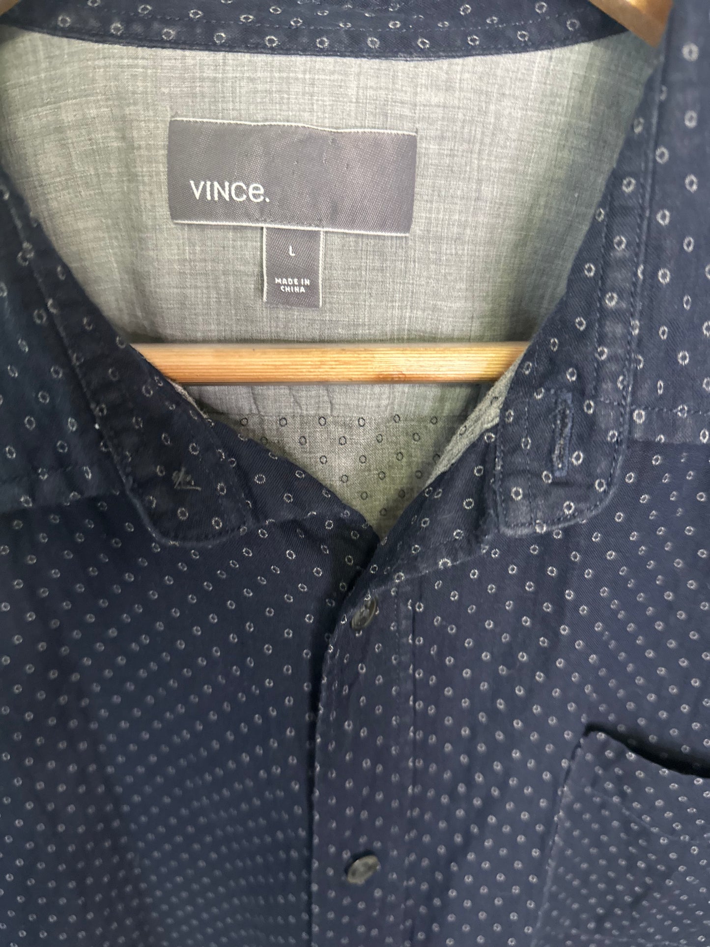 L Vince Button Up